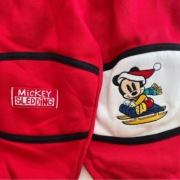 Disney Store Mickey Sweatshirt & Jogger Set Size 12 Months NWT - Picture 6 of 9